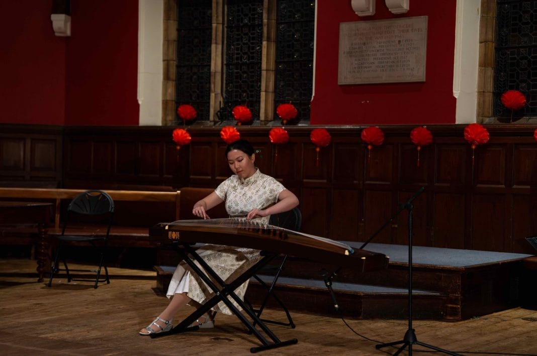 Guzheng performance at the Oxford Union